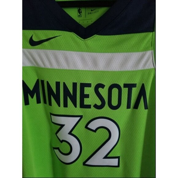 Nike Minnesota Timberwolves Mens Karl Anthony Towns Alt Jersey - Picture 2 of 12